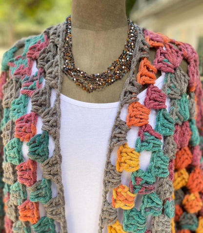 Everyday Use Cardigan, Oversized Cardigan Pattern
