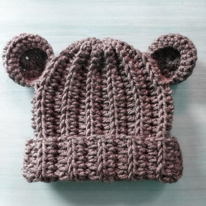 Bear Beanie Crochet Pattern