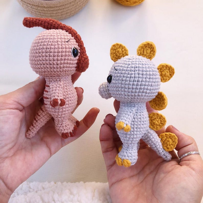 Crochet Pattern Amigurumi 6 Dinosaurs