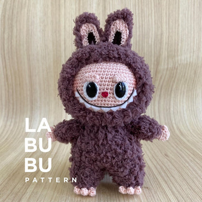 Labubu Amigurumi Crochet Pattern (PDF)