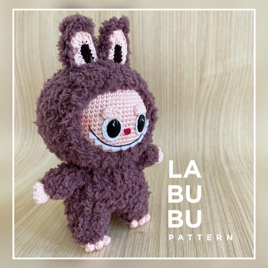 Labubu Amigurumi Crochet Pattern (PDF)