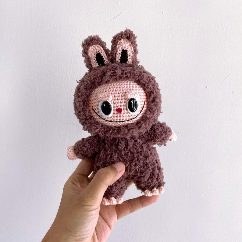 Labubu Amigurumi Crochet Pattern (PDF)