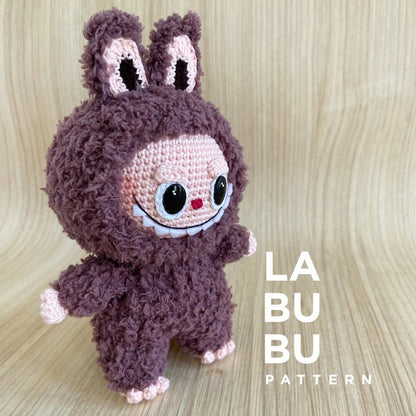 Labubu Amigurumi Crochet Pattern (PDF)