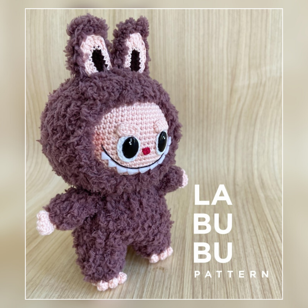 Labubu Amigurumi Crochet Pattern (PDF)