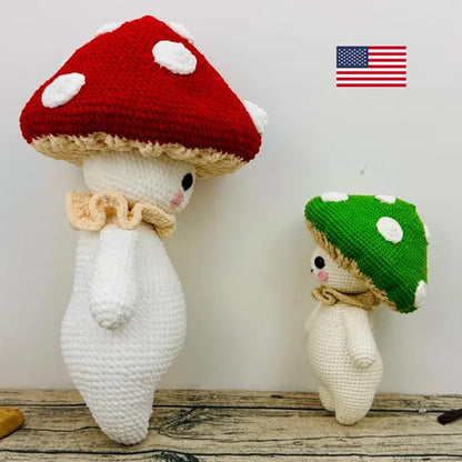 Mushroom Guy Crochet Pattern