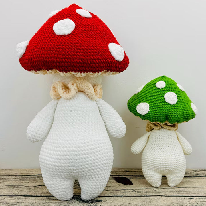 Mushroom Guy Crochet Pattern