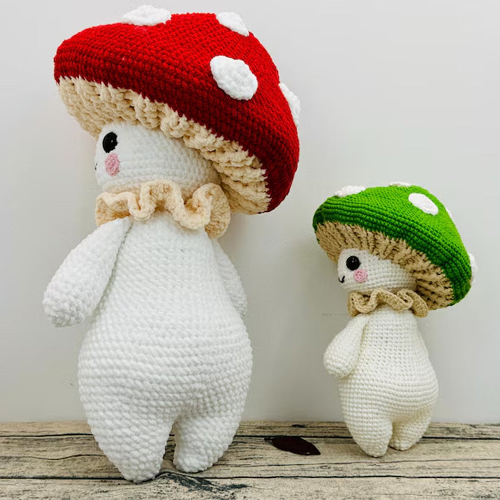 Mushroom Guy Crochet Pattern