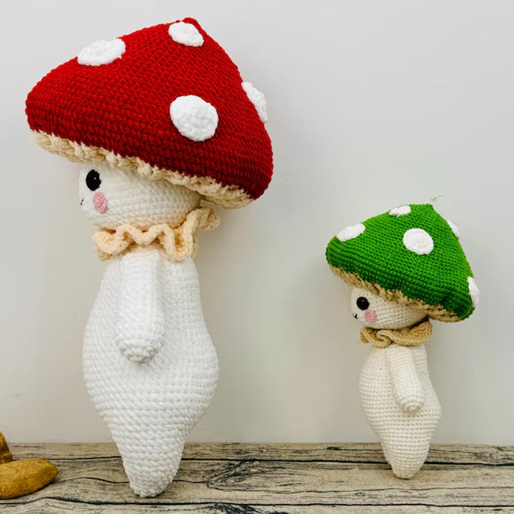 Mushroom Guy Crochet Pattern