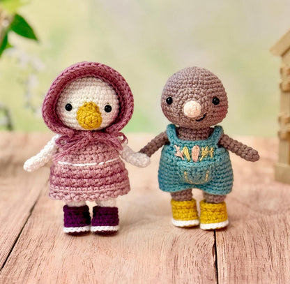 Little Friends chapter : A day on the farm | PDF crochet pattern