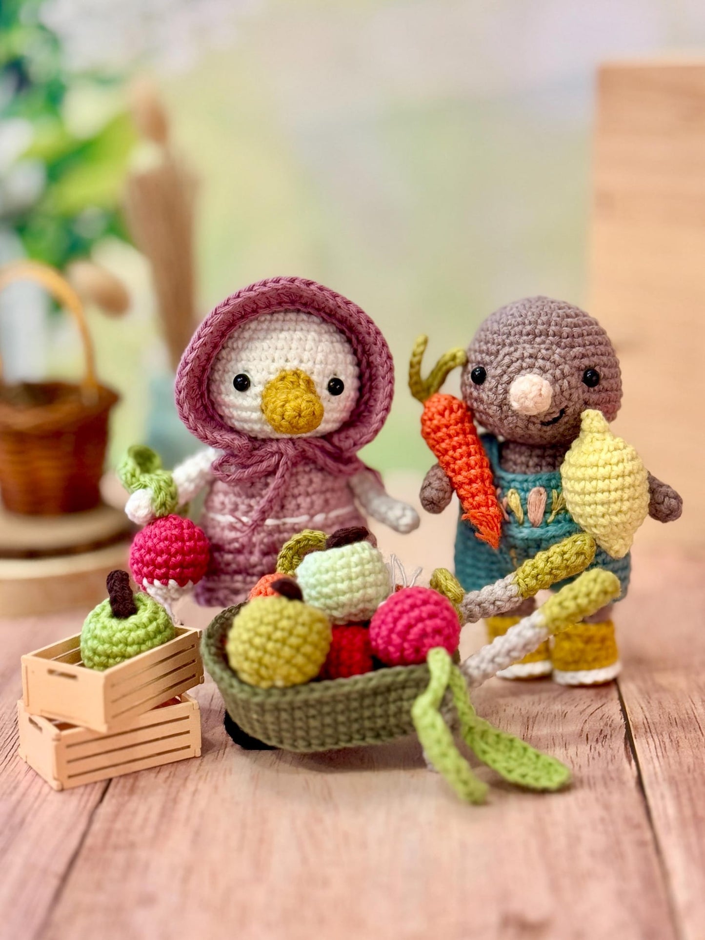 Little Friends chapter : A day on the farm | PDF crochet pattern