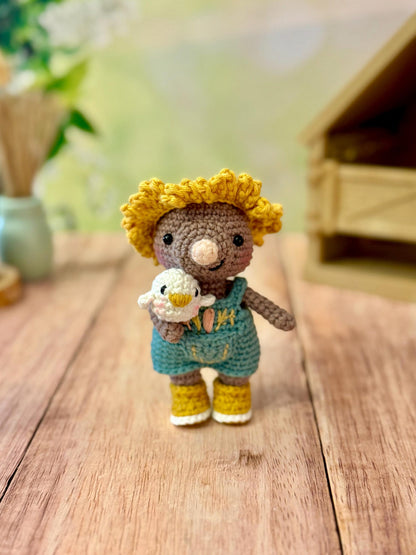 Little Friends chapter : A day on the farm | PDF crochet pattern