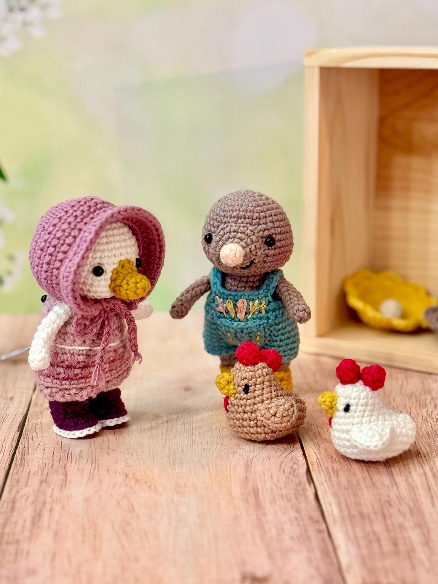 Little Friends chapter : A day on the farm | PDF crochet pattern