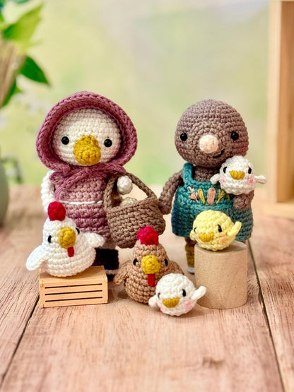 Little Friends chapter : A day on the farm | PDF crochet pattern