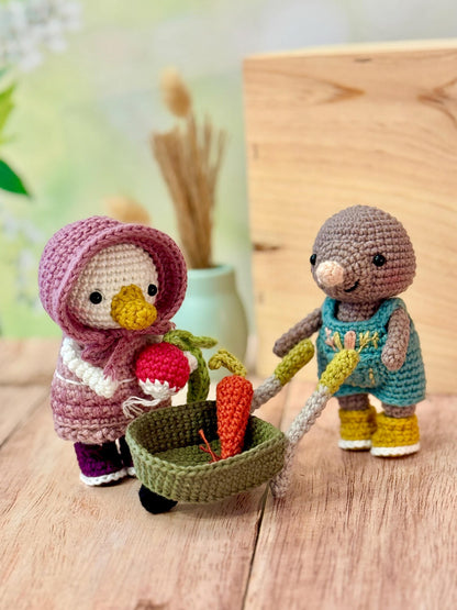 Little Friends chapter : A day on the farm | PDF crochet pattern